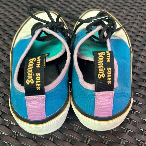 DR Martens Jacy Shoes Lowtop Canvas Womens 6 Air Wair Bouncing Soles Skater - Picture 3 of 9